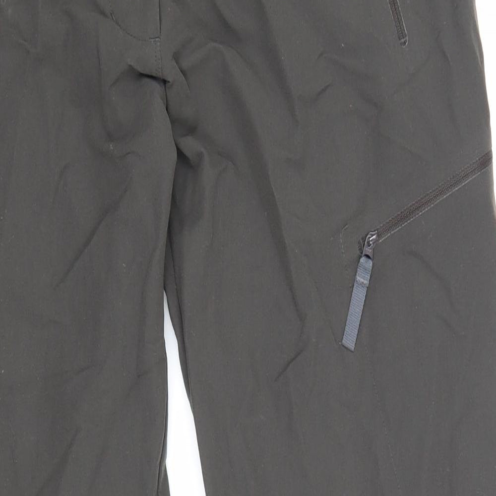 Mountain Mens Green Polyester Carpenter Trousers Size S L28 in Regular Zip - Mountain