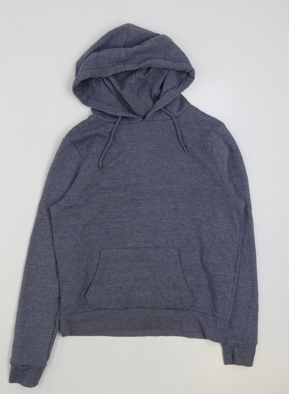 Primark Womens Grey Polyester Pullover Hoodie Size 12 Zip