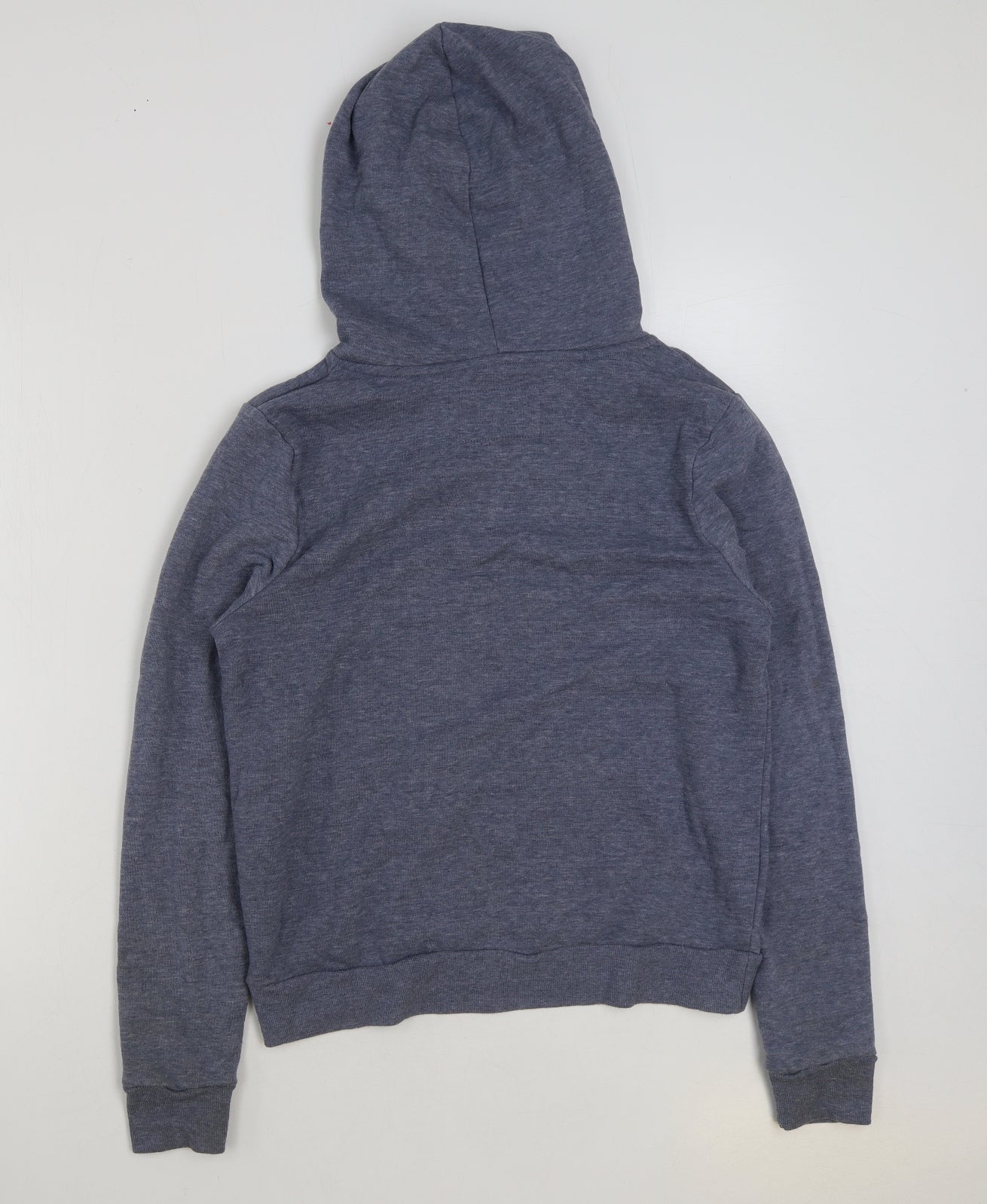 Primark Womens Grey Polyester Pullover Hoodie Size 12 Zip