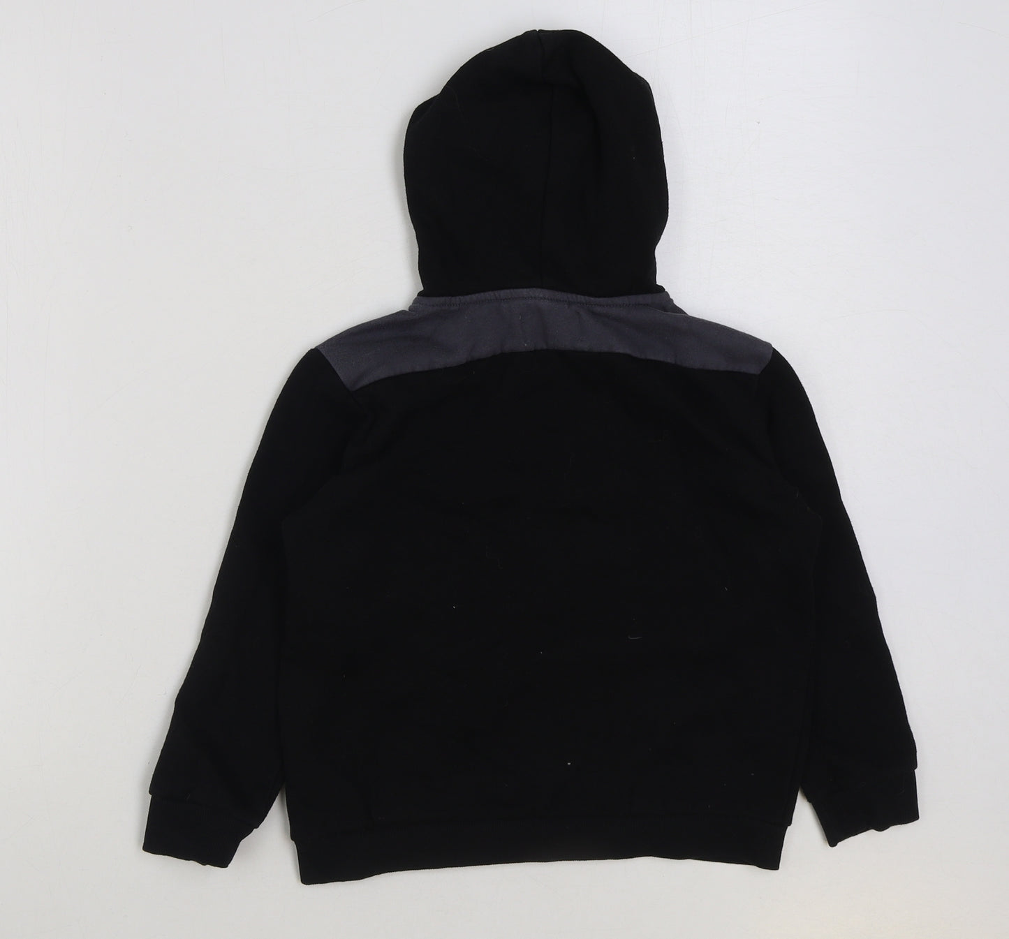 Jeff & Co Boys Black Cotton Pullover Hoodie Size 8-9 Years Pullover - New York