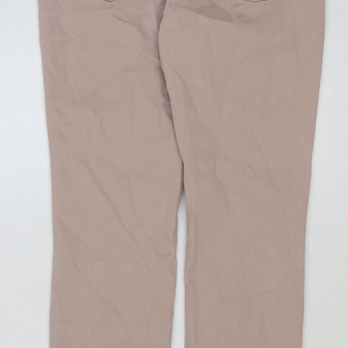 MAC Womens Pink Cotton Skinny Jeans Size 34 in L30 in Regular Button