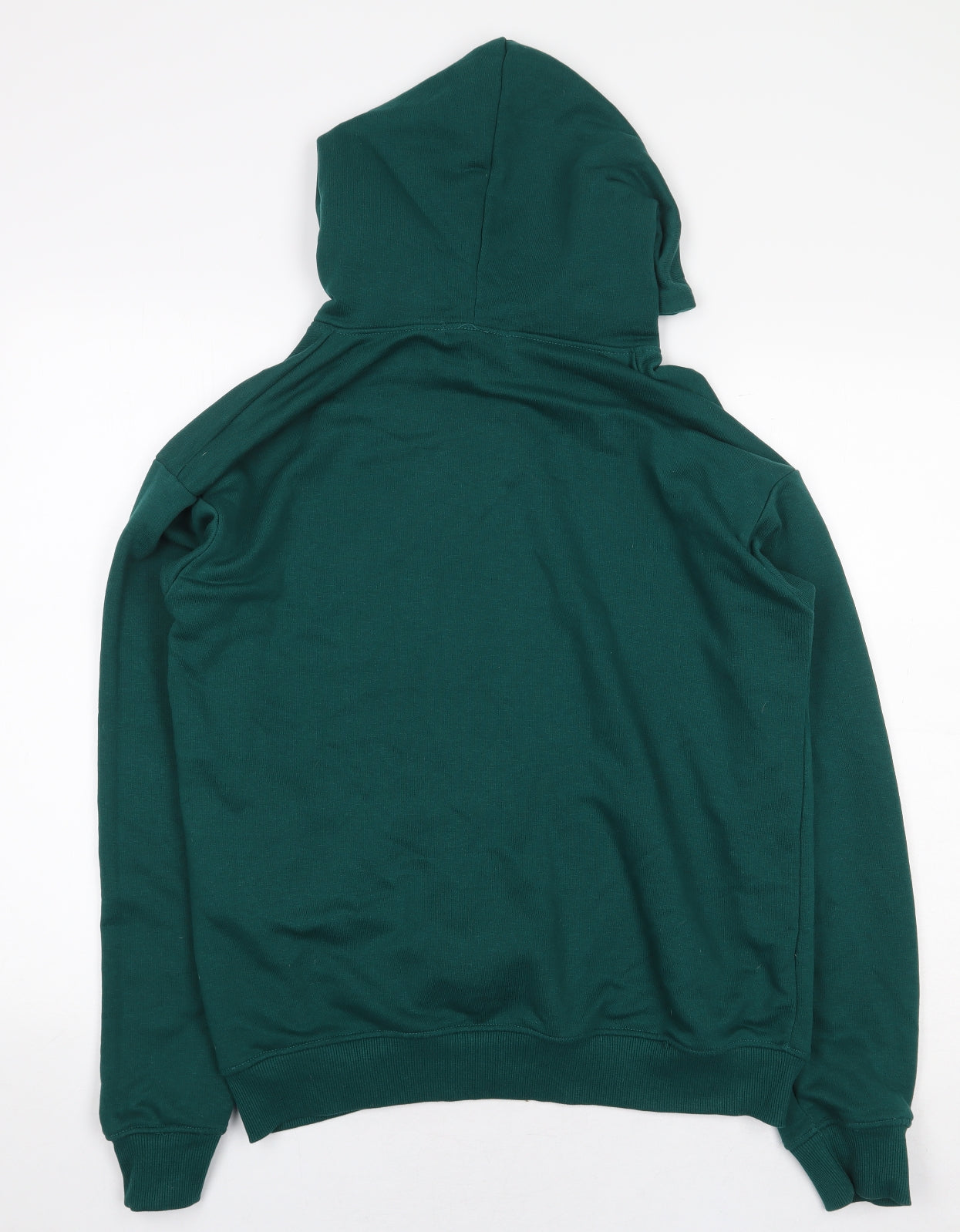 Missguided Womens Green Polyester Pullover Hoodie Size 12 Pullover