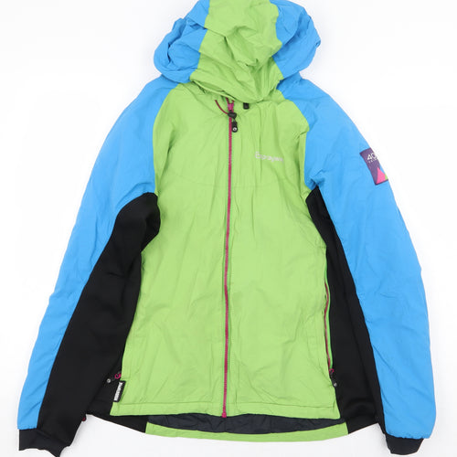 Sprayway Womens Multicoloured Rain Coat Coat Size 14 Zip