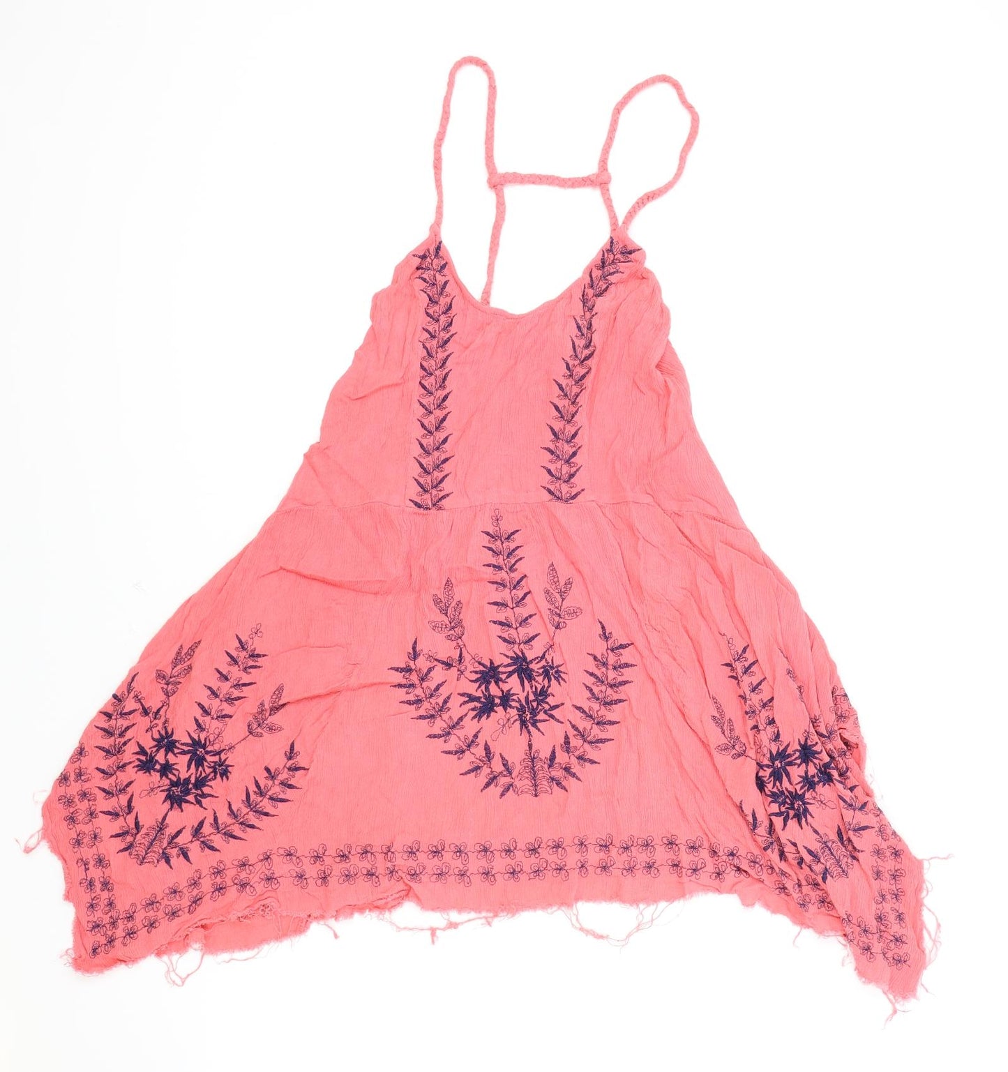 Intimately Womens Pink Geometric Polyester Camisole Tank Size XS V-Neck