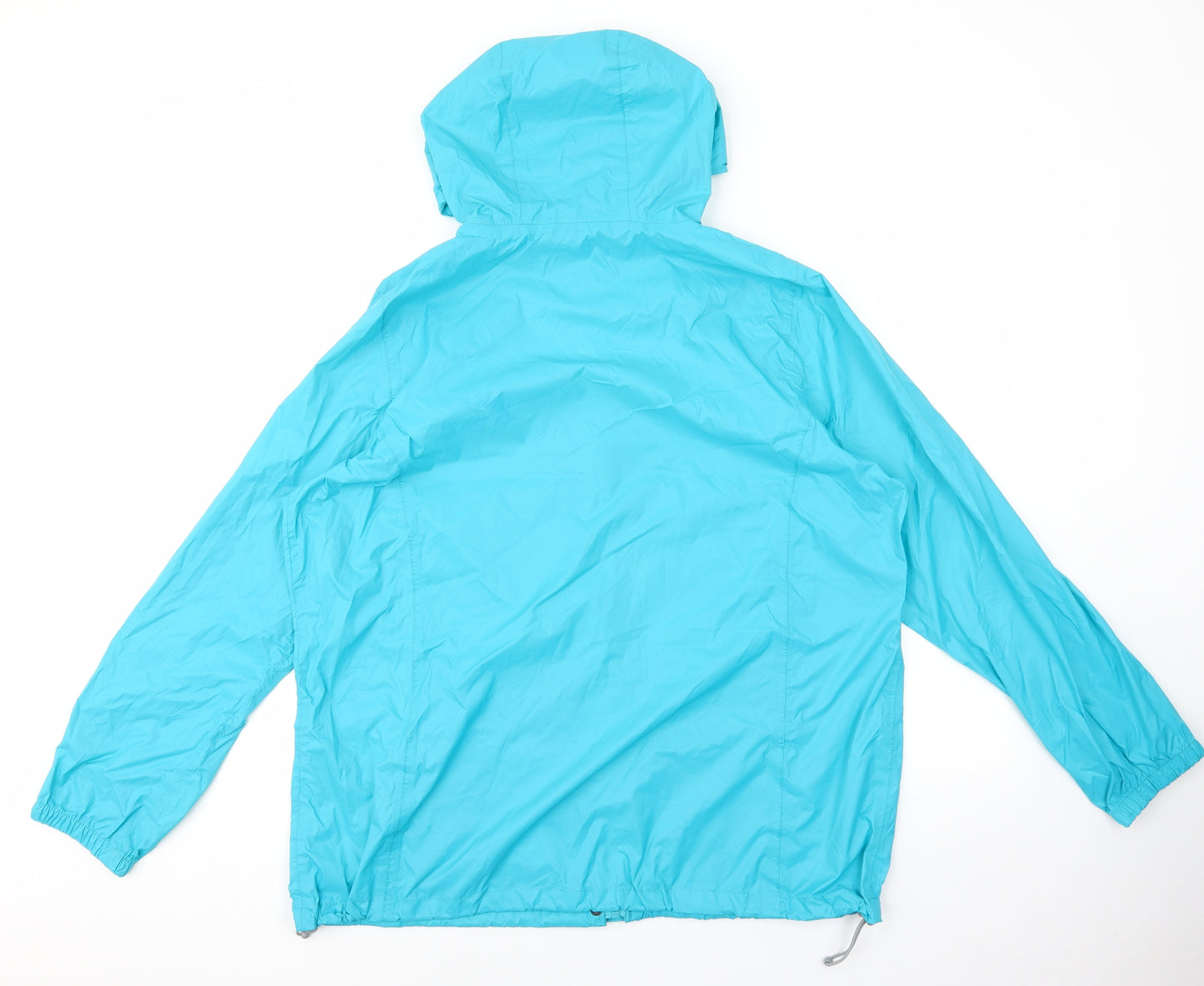 Peter Storm Womens Blue Quilted Coat Size 18 Zip