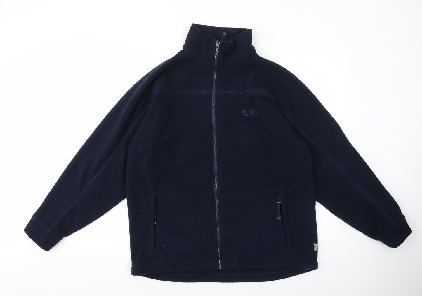 Regatta Mens Blue Cotton Pullover Sweatshirt Size L