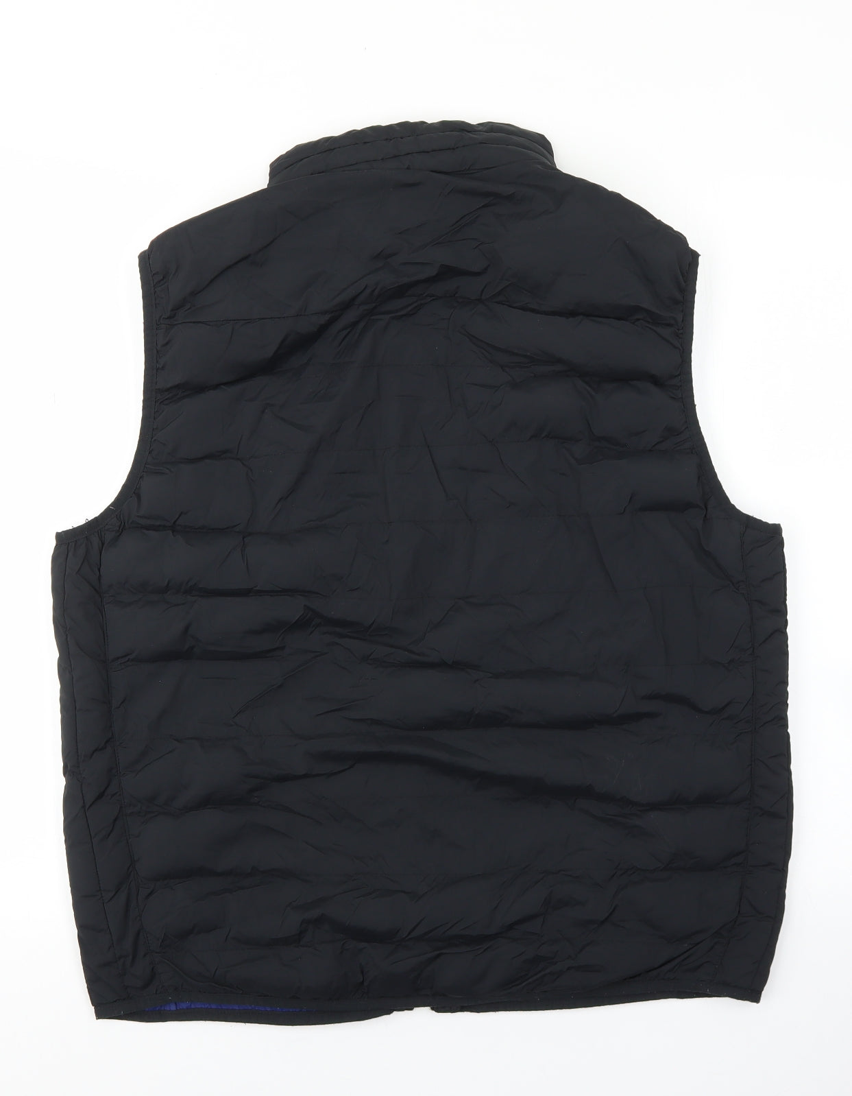 Gap Mens Black Gilet Coat Size L Zip