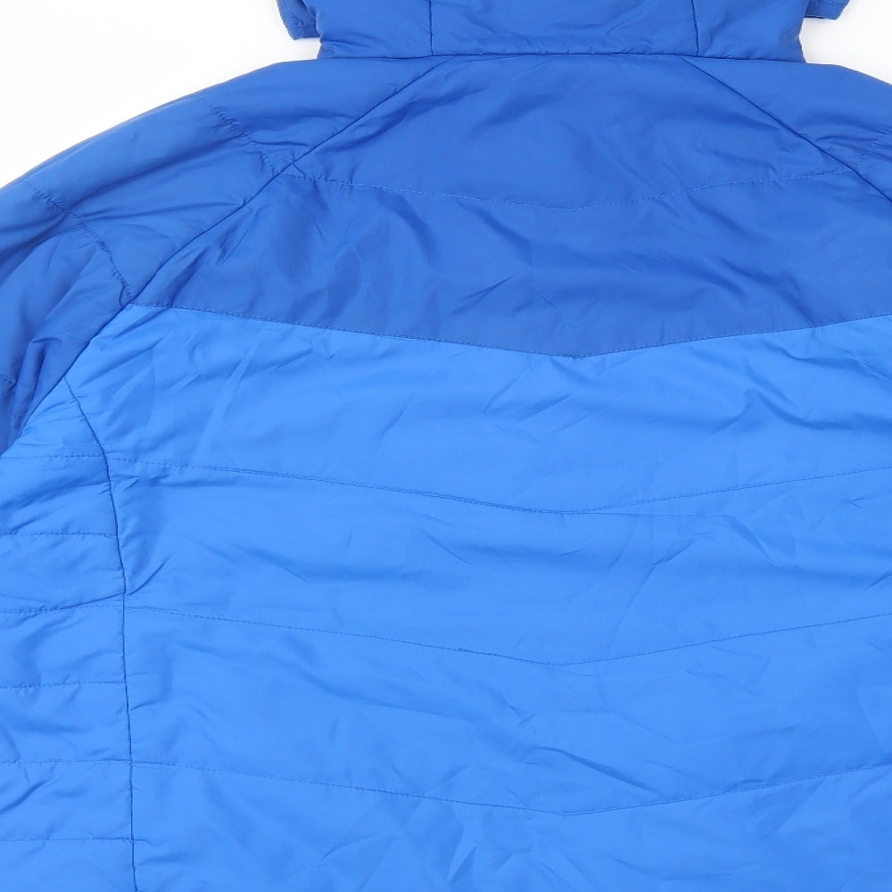 Craghoppers Mens Blue Puffer Jacket Coat Size M Zip