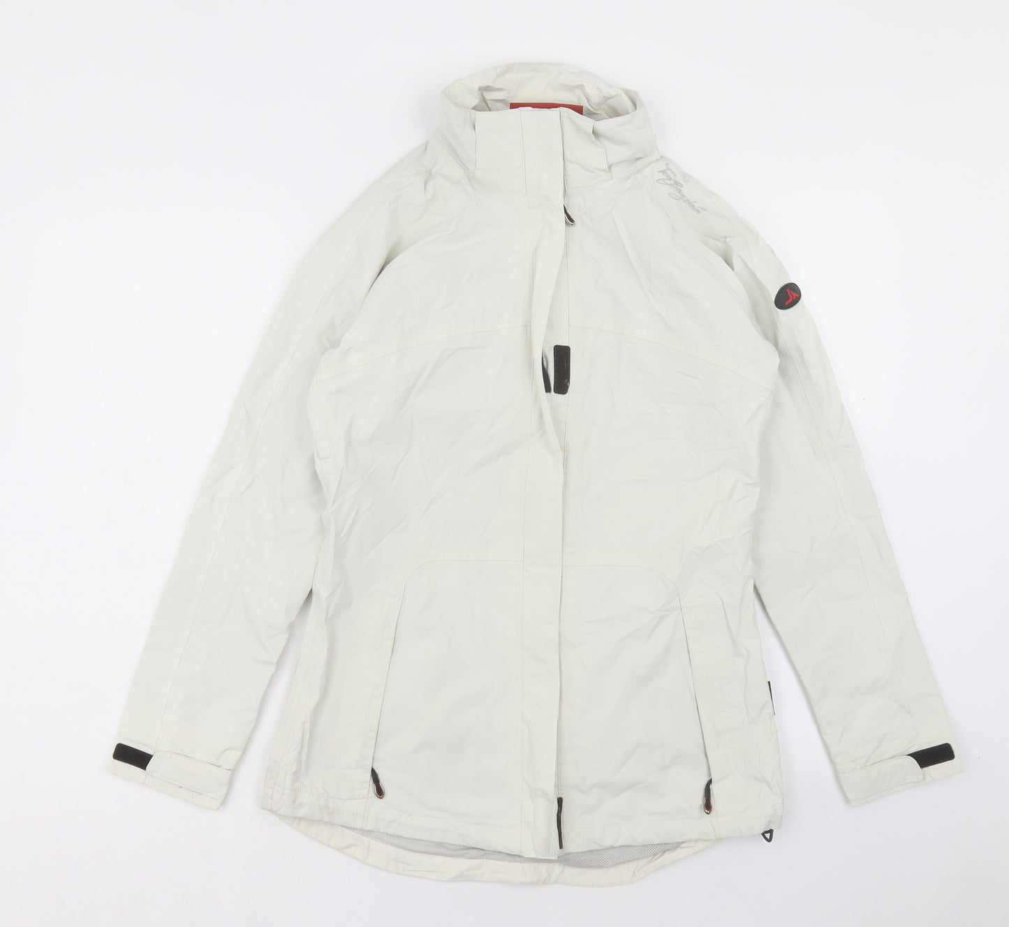 Tom Bergstein Mens White Jacket Size S Zip