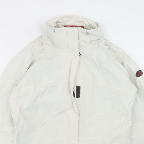 Tom Bergstein Mens White Jacket Size S Zip