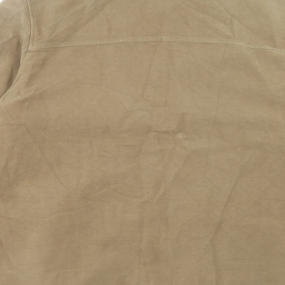 NEXT Mens Beige Jacket Size M Button