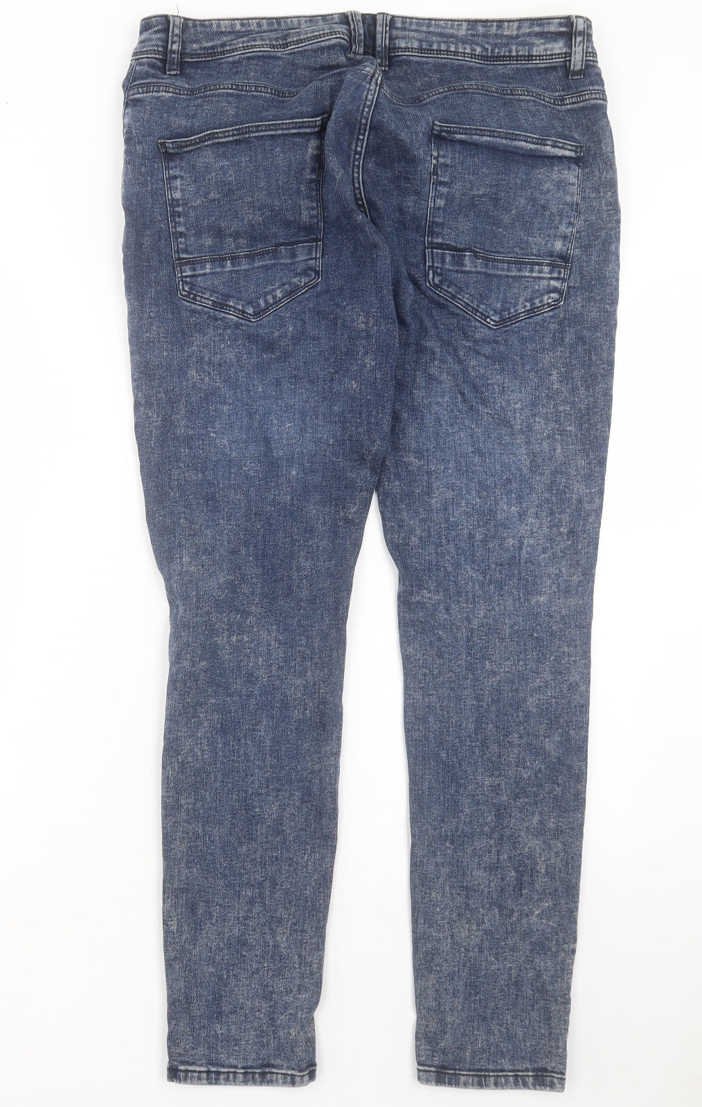 Esprit Womens Blue Cotton Skinny Jeans Size 36 in L30 in Regular Button