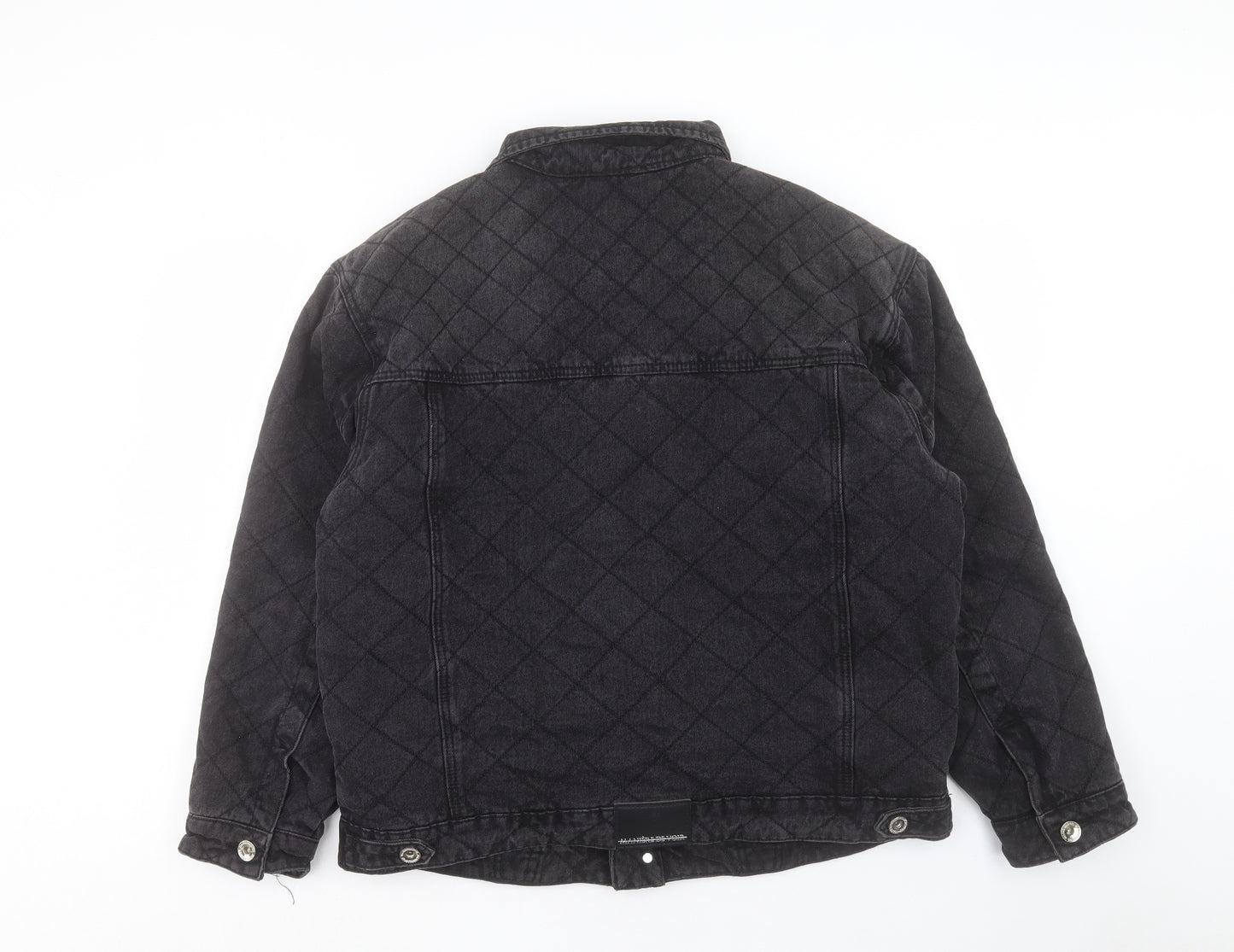 Maniere De Voir Mens Black Jacket Size XS Button - Size XS-S