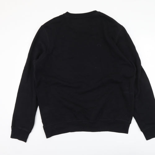 Barbour Mens Black Polyester Pullover Sweatshirt Size XL