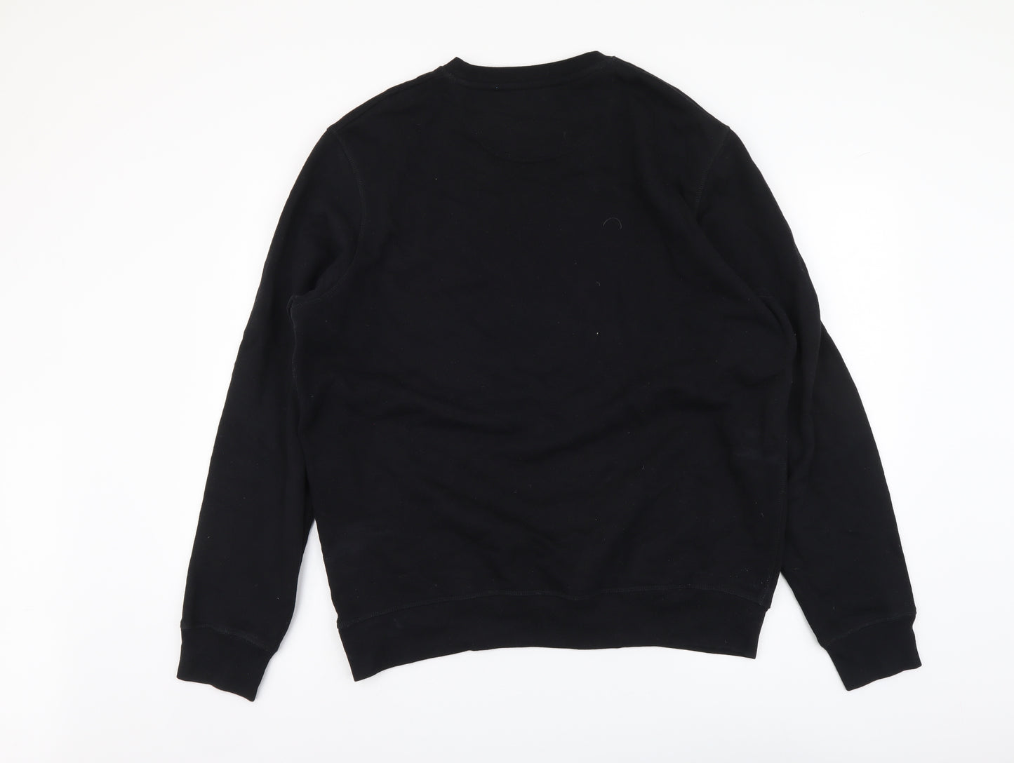 Barbour Mens Black Polyester Pullover Sweatshirt Size XL