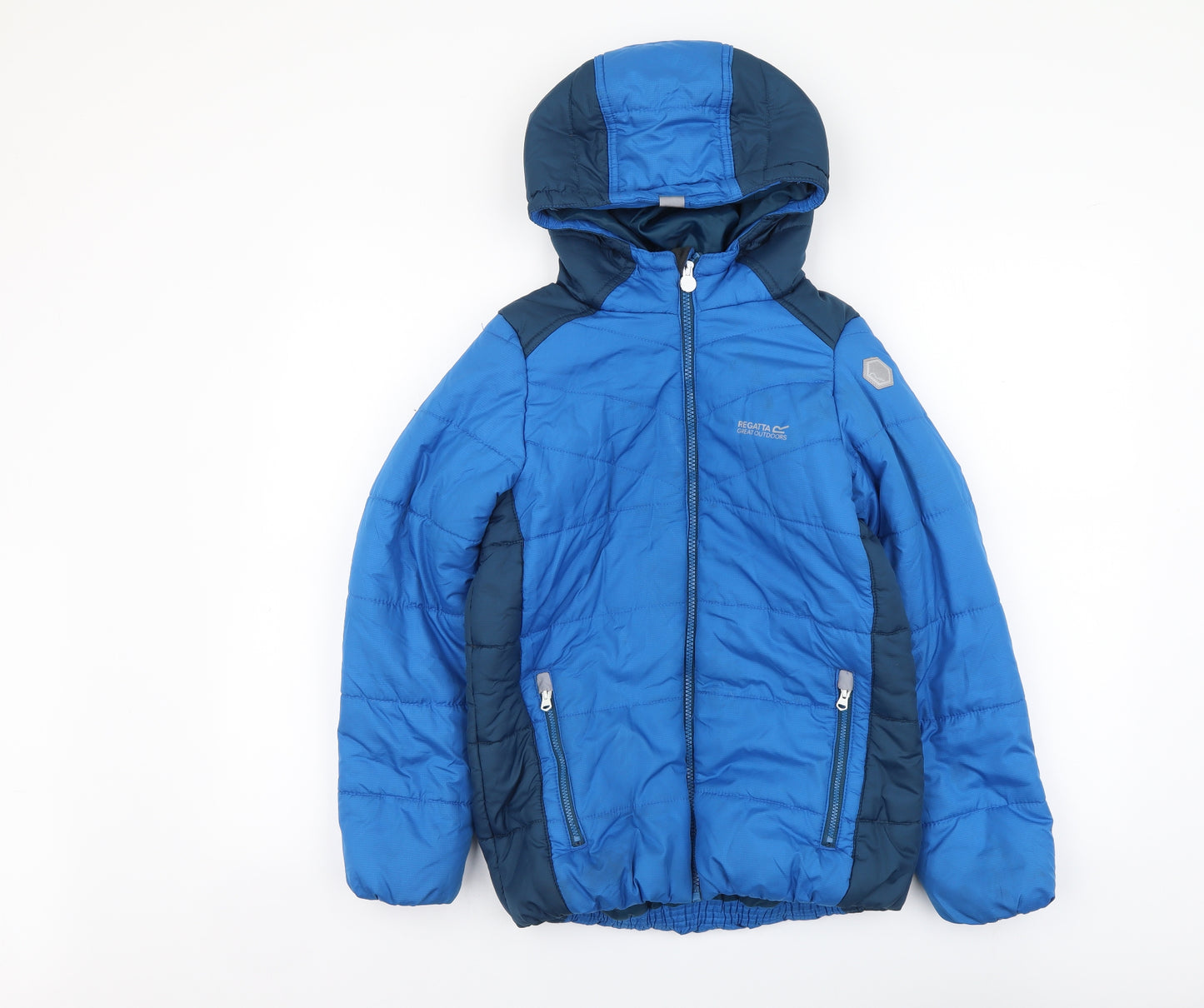 Regatta Boys Blue Jacket Size 11-12 Years Zip