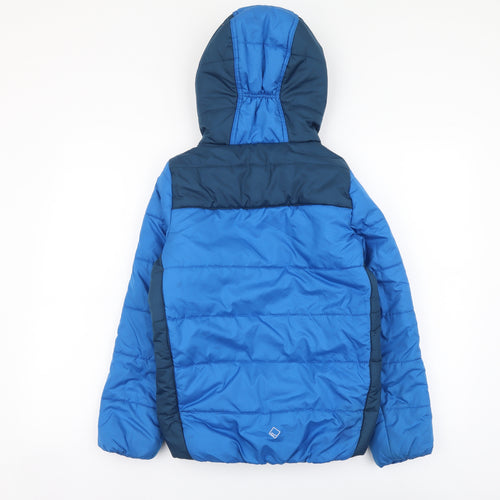 Regatta Boys Blue Jacket Size 11-12 Years Zip