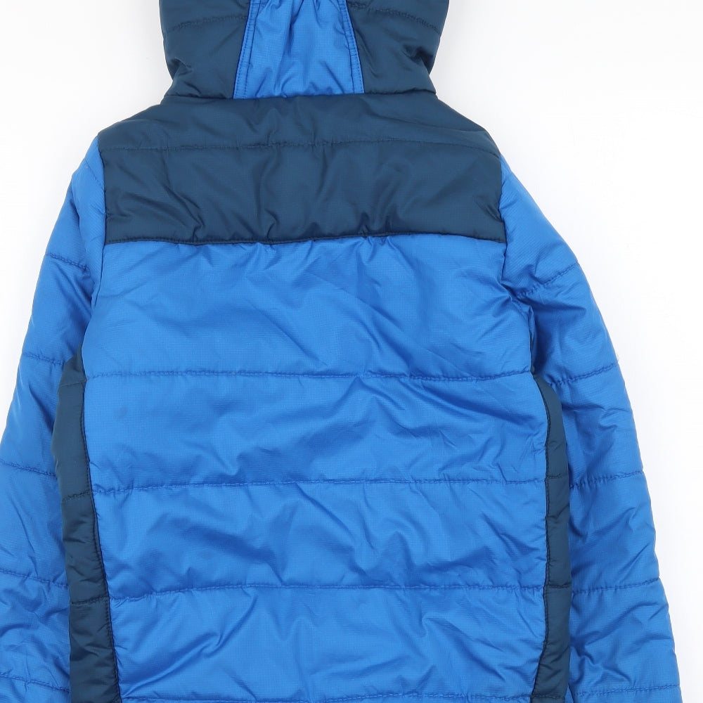 Regatta Boys Blue Jacket Size 11-12 Years Zip