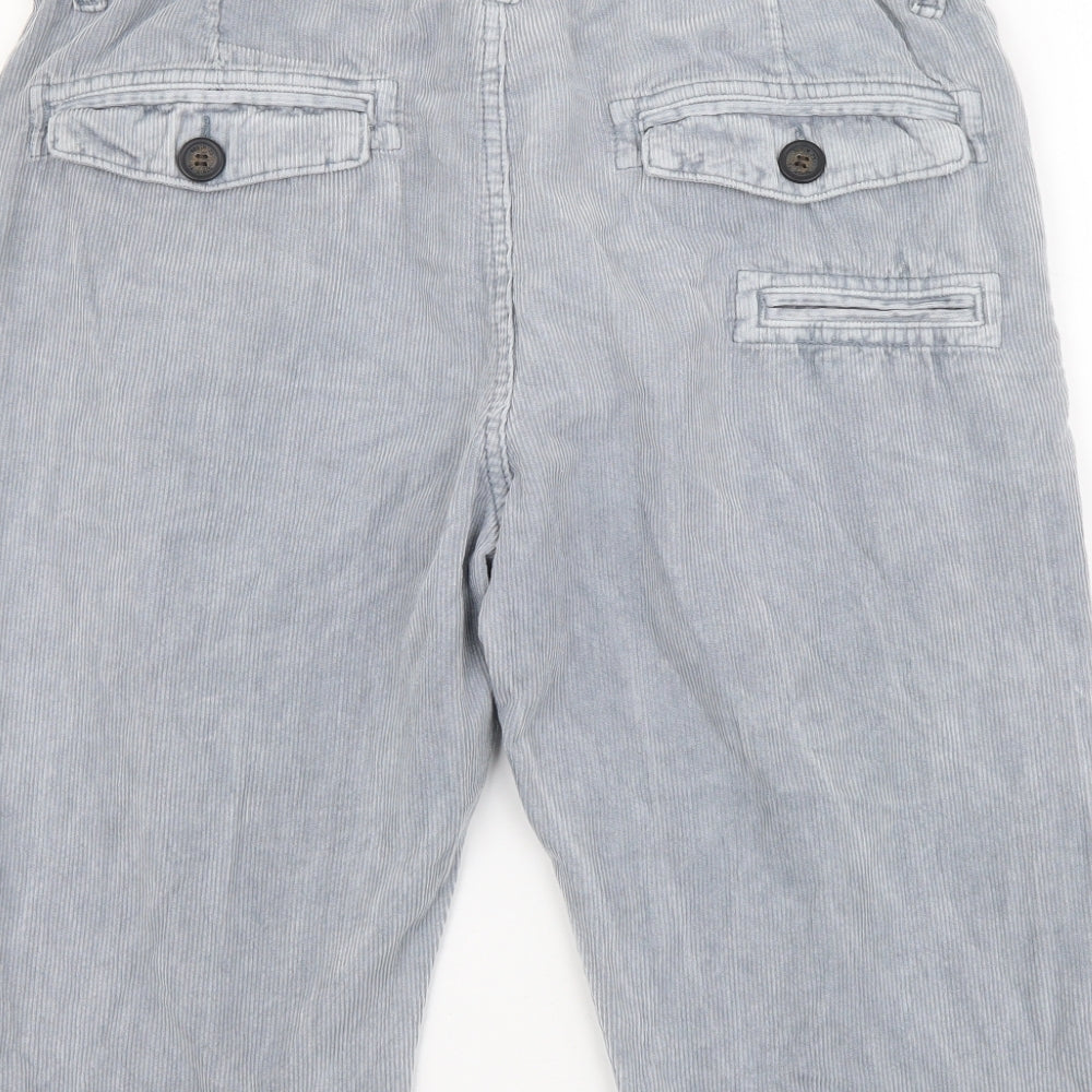 Denim73 Mens Blue Cotton Bermuda Shorts Size 32 in L15 in Regular Button