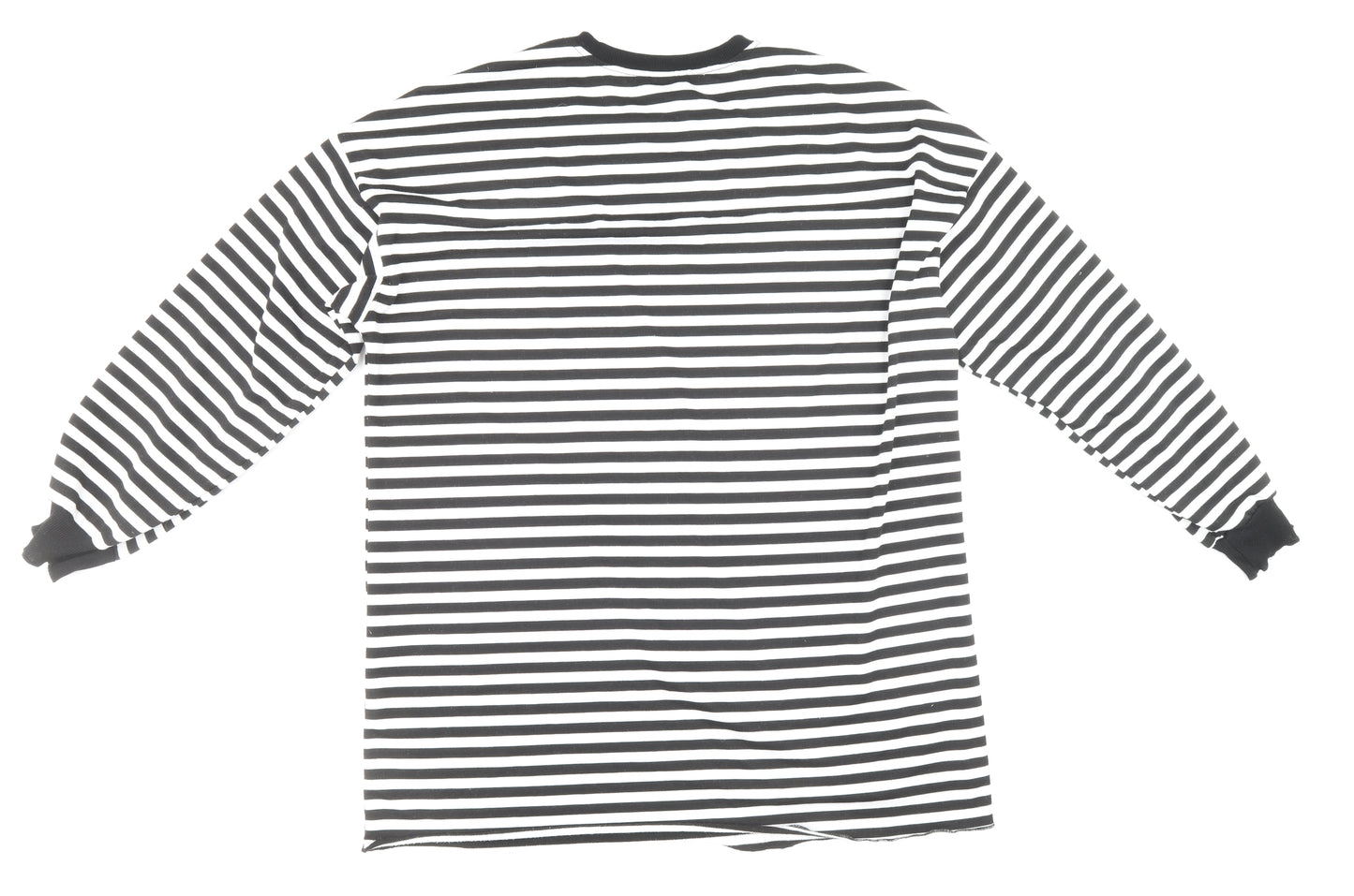 SheIn Womens Multicoloured Striped Polyester Pullover Sweatshirt Size M Pullover