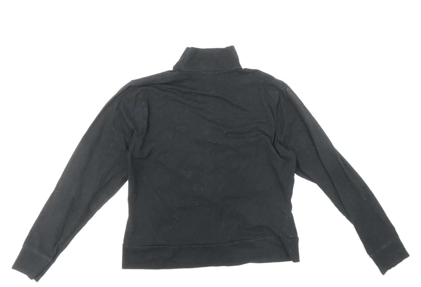 Pineapple Girls Black Jacket Size 16 Years Zip - Rouched Front