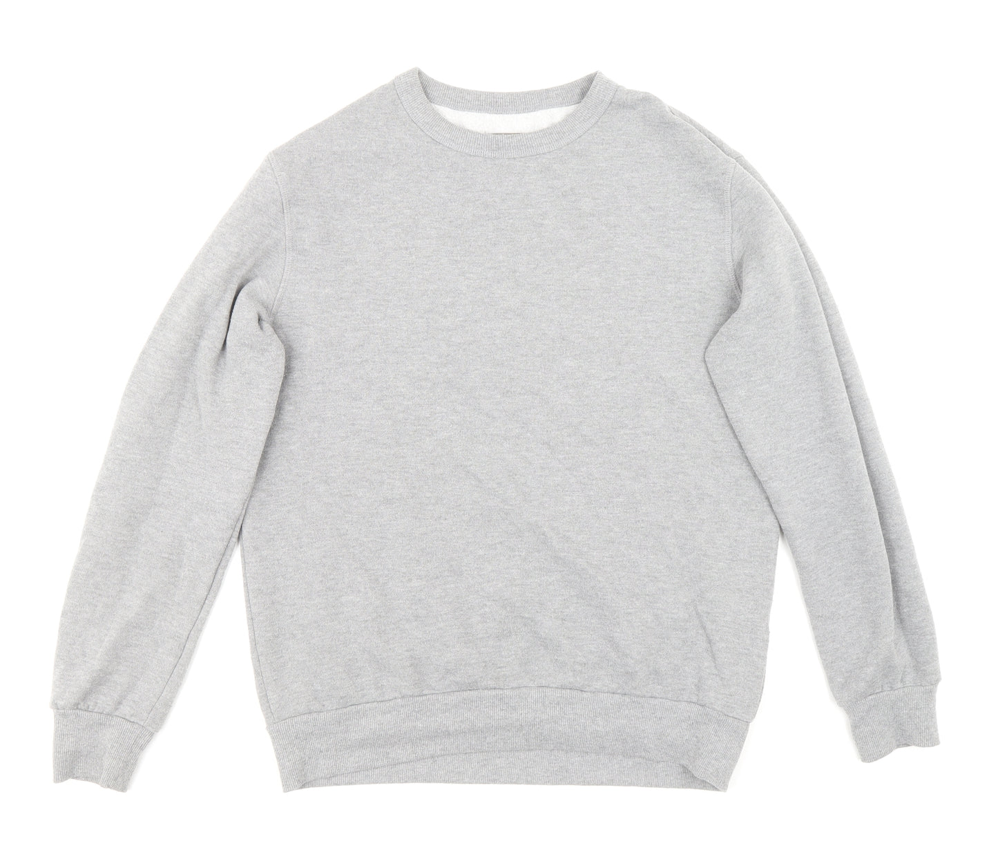 Primark Mens Grey Polyester Pullover Sweatshirt Size M