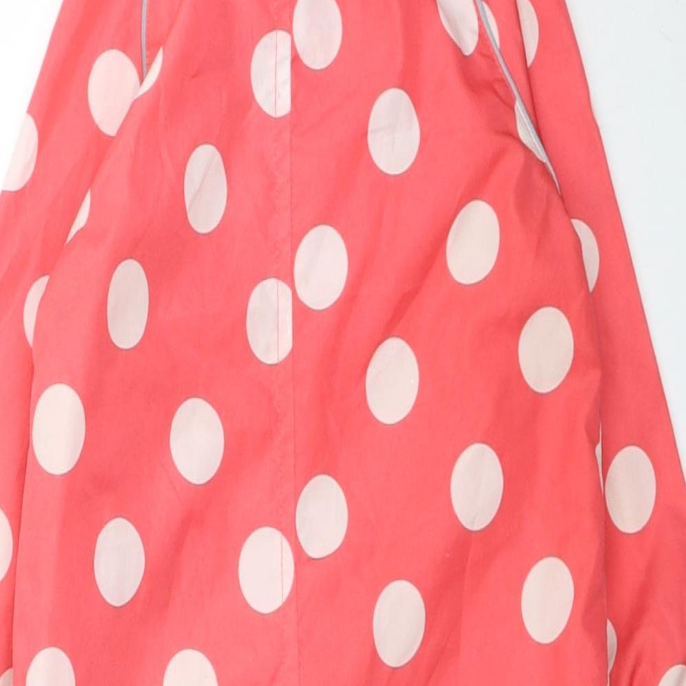 Mothercare Girls Pink Polka Dot 3-in-1 Jacket Snowsuit Size 12-18 Months Zip - Kitty Print