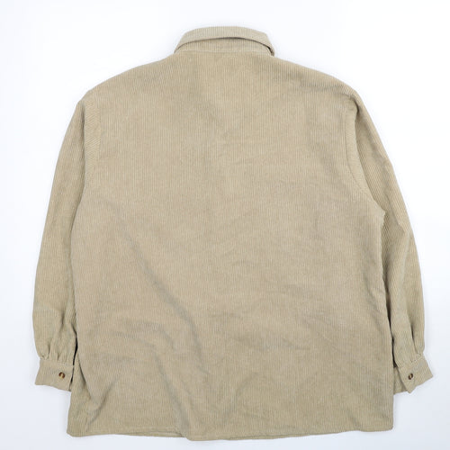 Nasty Gal Womens Beige Jacket Size 6 Button
