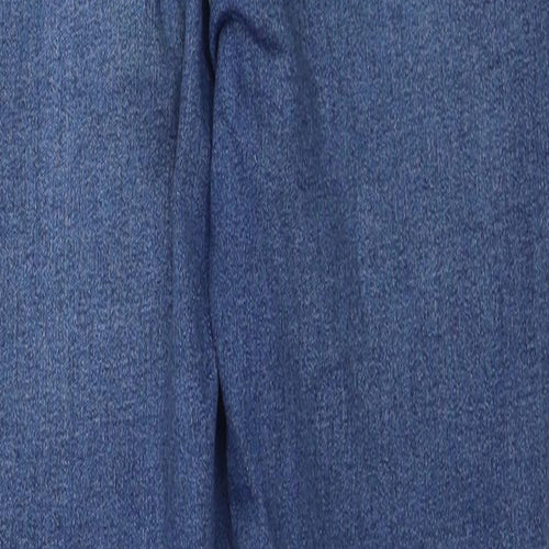 New Look Womens Blue Cotton Jegging Jeans Size 8 L24 in Regular