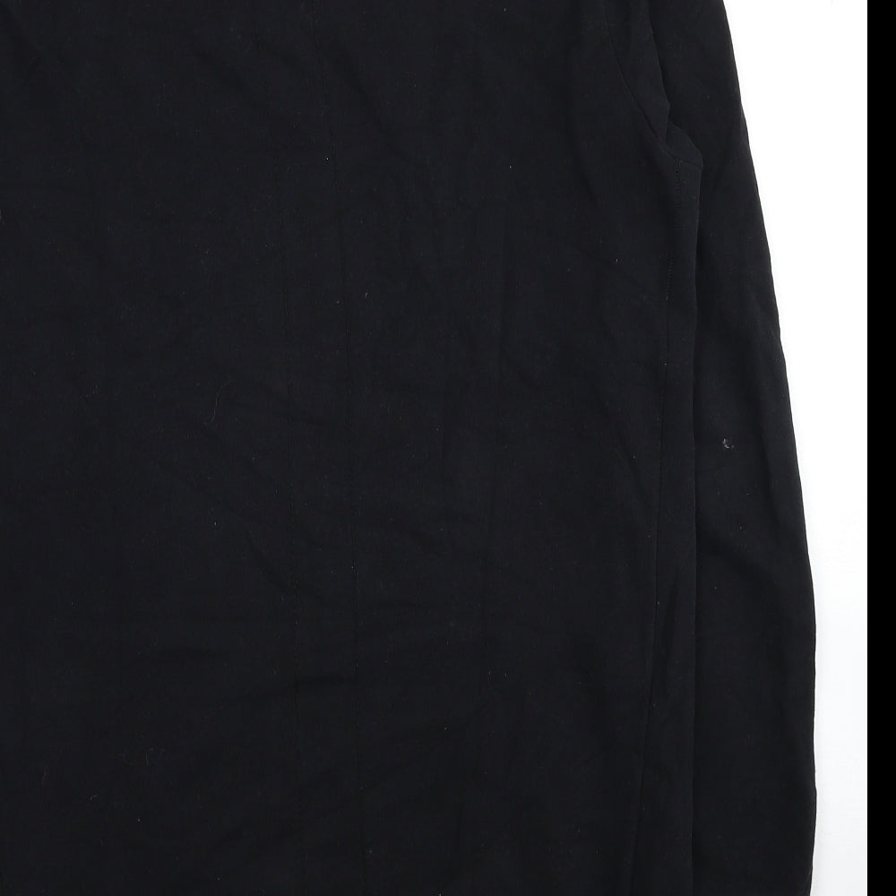Religion Womens Black Cotton Pullover Sweatshirt Size M Pullover - Asymmetric