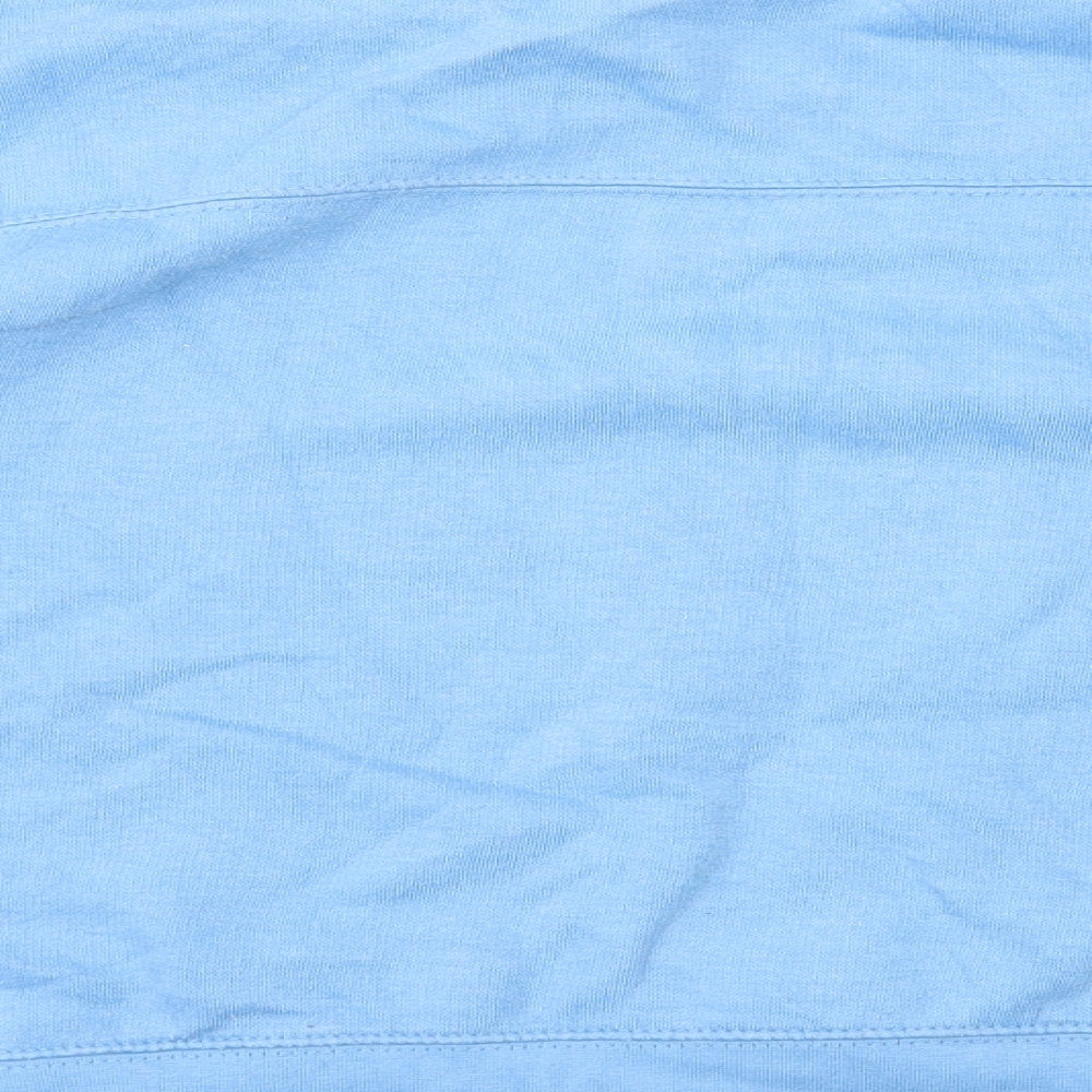 Zara Womens Blue Polyester Pullover Sweatshirt Size M Pullover