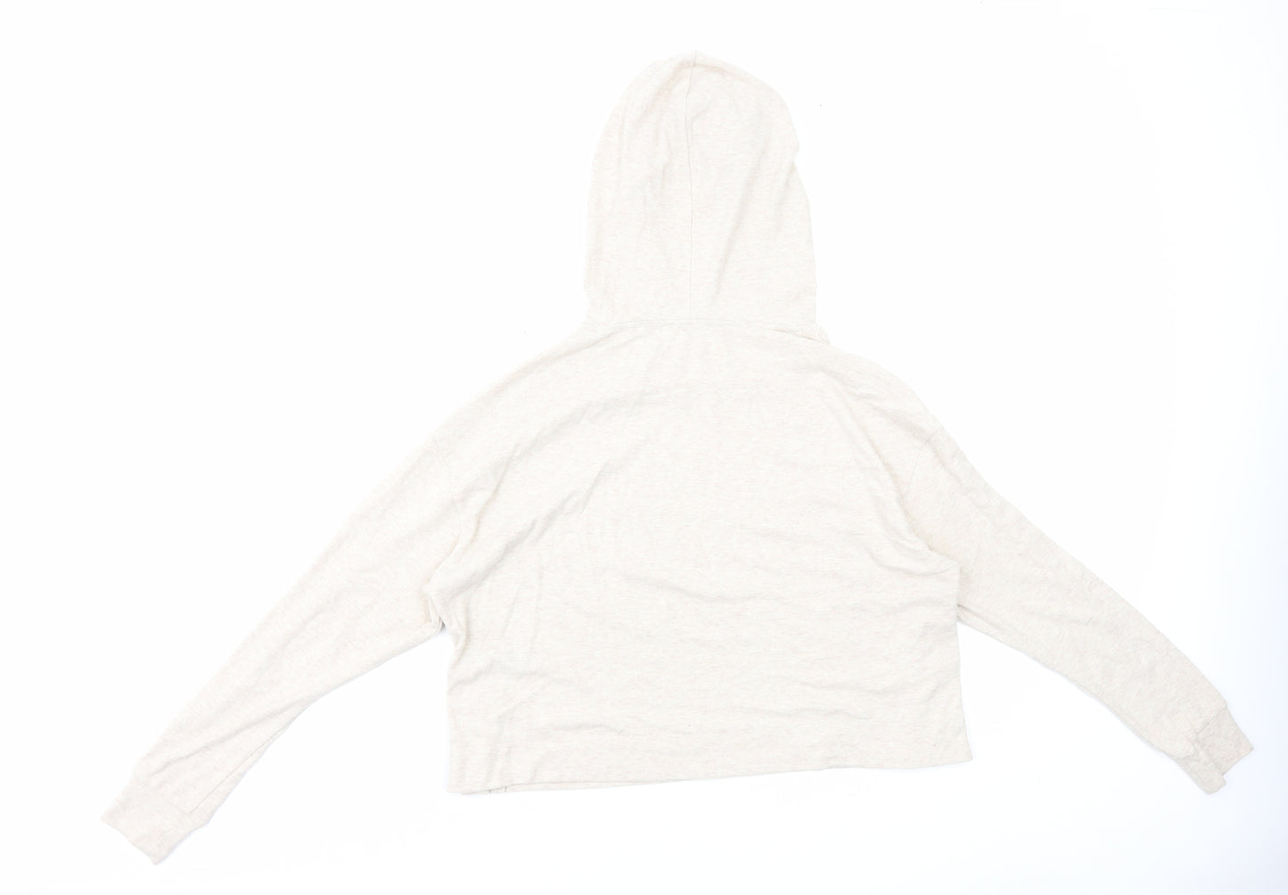 NEXT Womens Beige Polyester Pullover Hoodie Size S Pullover