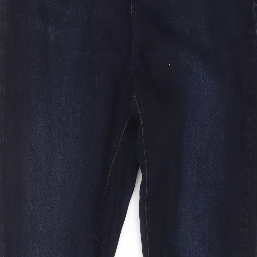 Eden Womens Blue Cotton Jegging Jeans Size 12 L28 in Regular