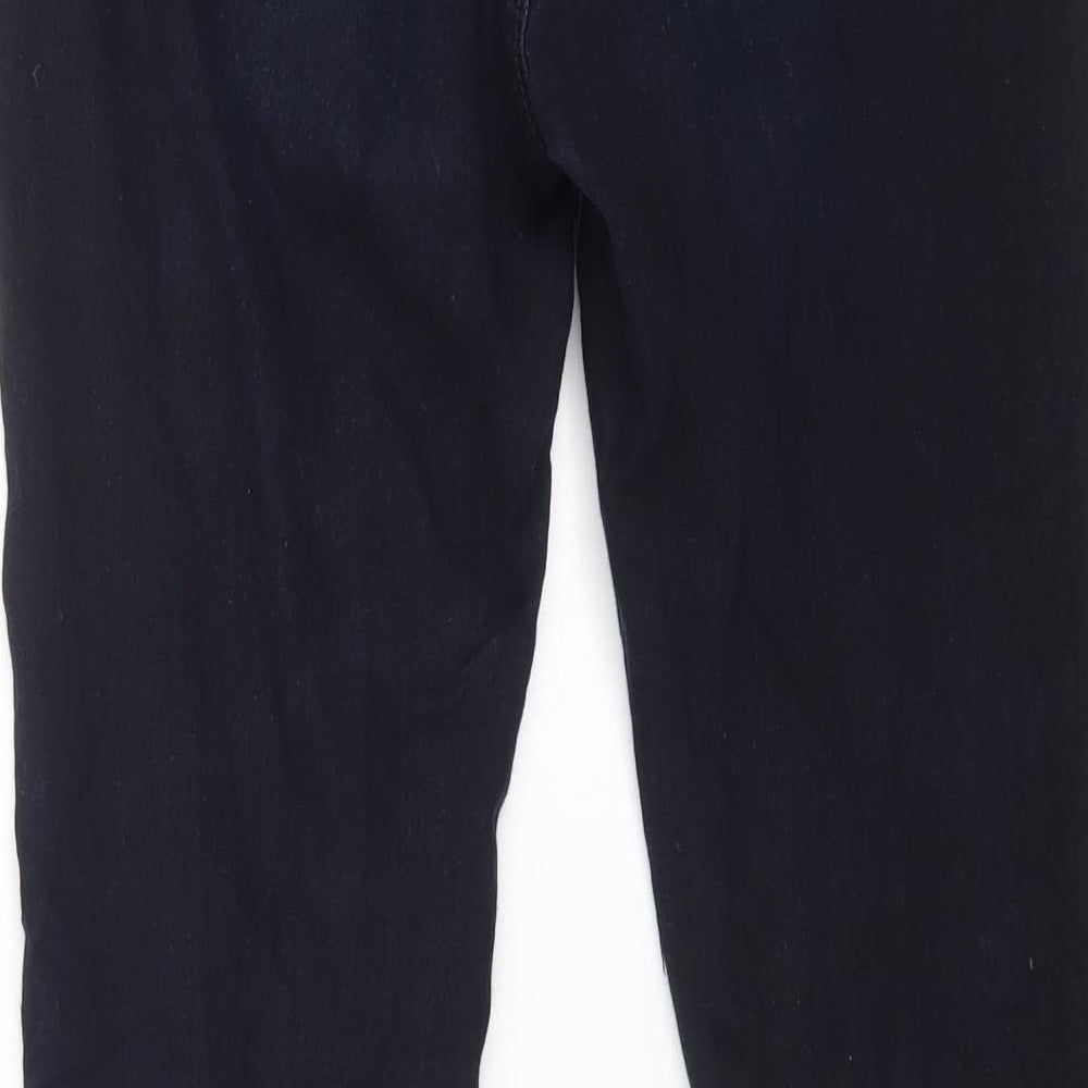 Eden Womens Blue Cotton Jegging Jeans Size 12 L28 in Regular