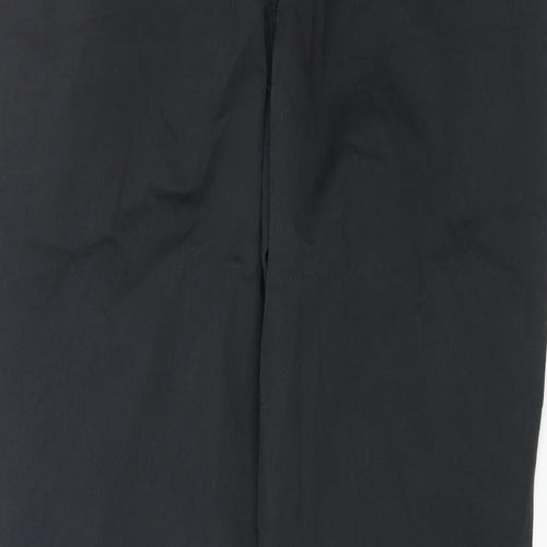 Gap Mens Black Cotton Straight Jeans Size 34 in L32 in Regular Button