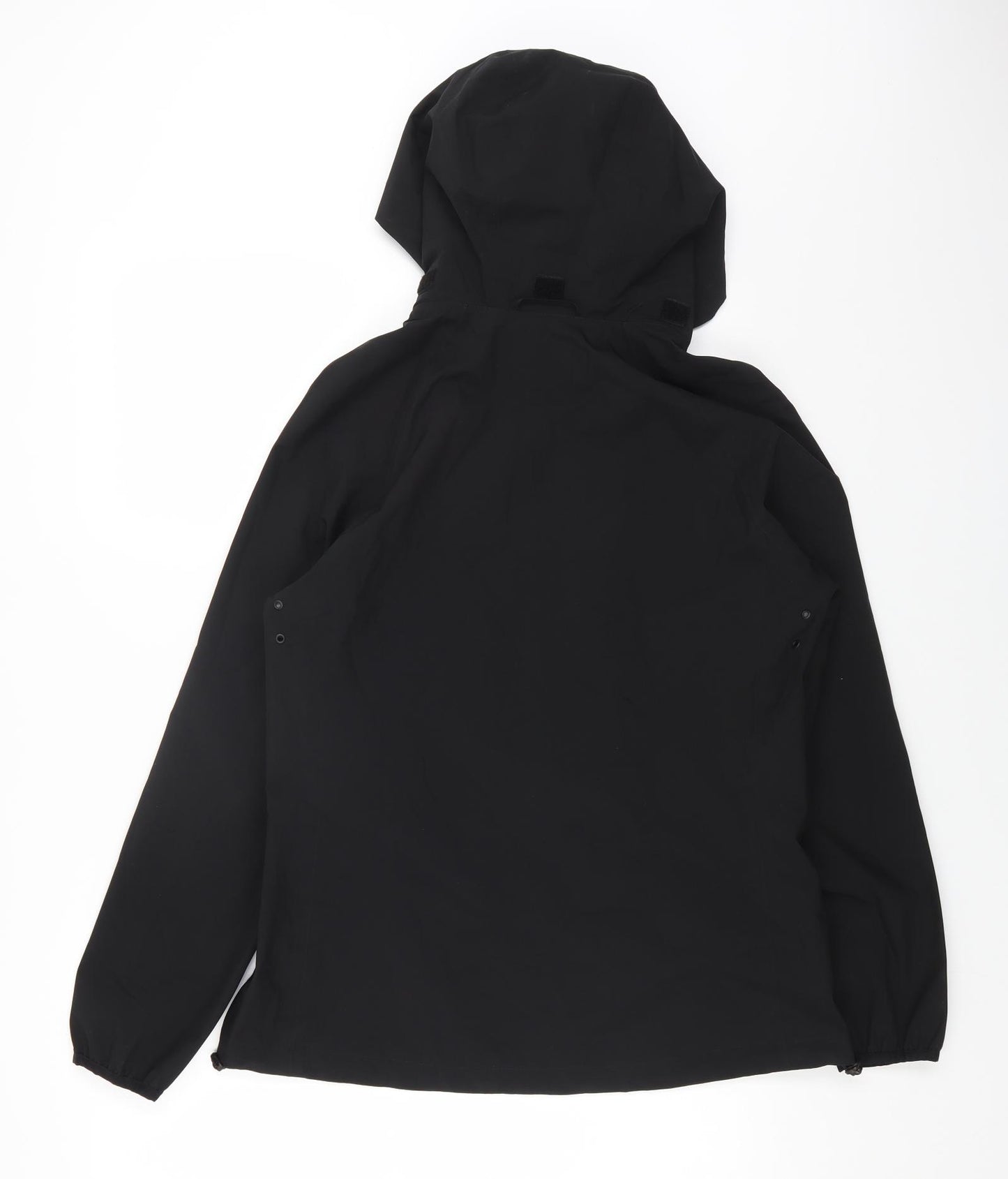 Marks and Spencer Womens Black Windbreaker Jacket Size 12 Zip