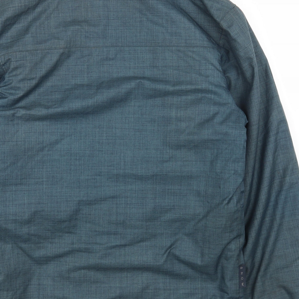 Mountain Warehouse Mens Blue Jacket Coat Size XS Zip