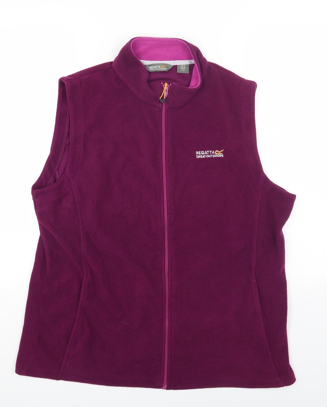 Regatta Womens Purple Gilet Jacket Size 18 Zip