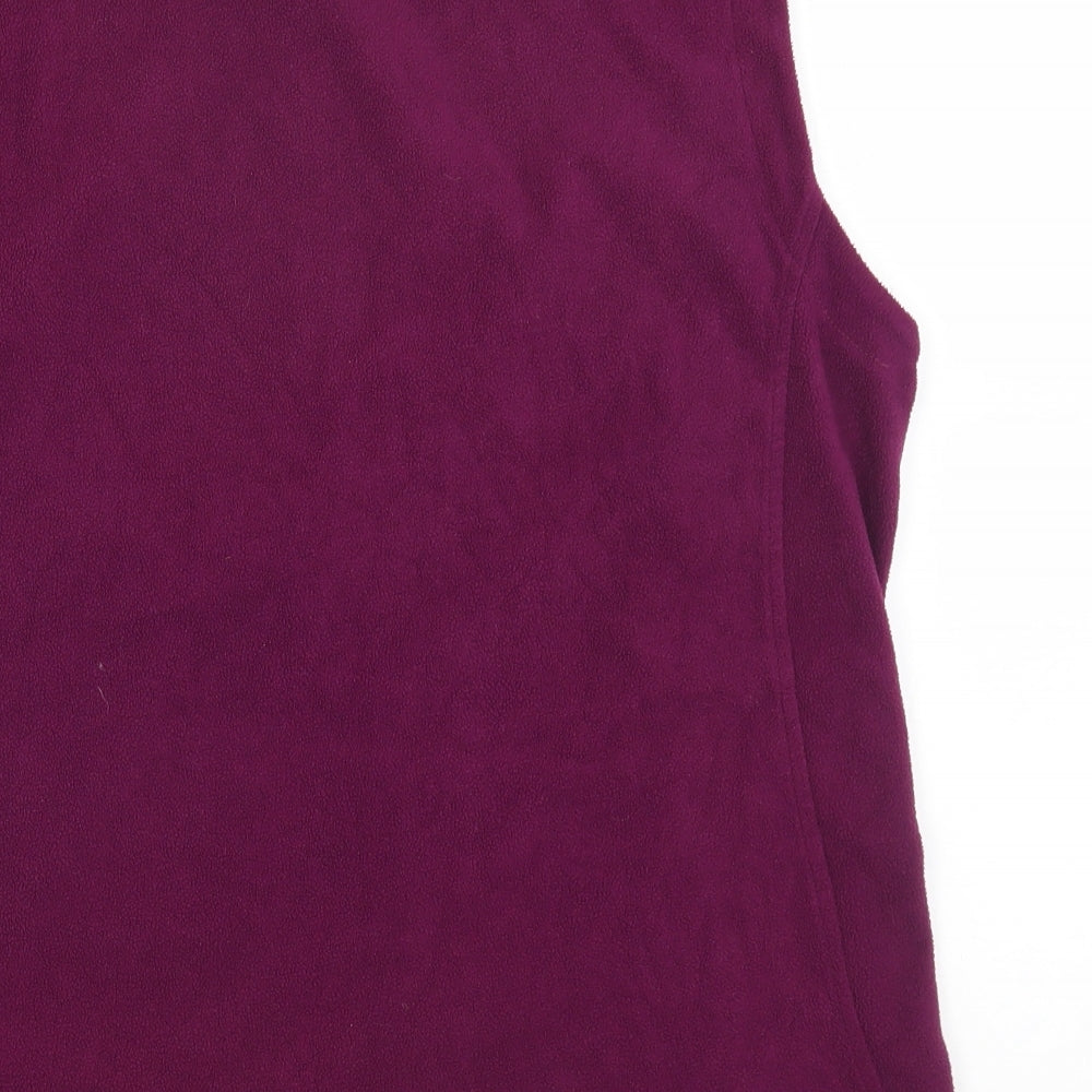 Regatta Womens Purple Gilet Jacket Size 18 Zip