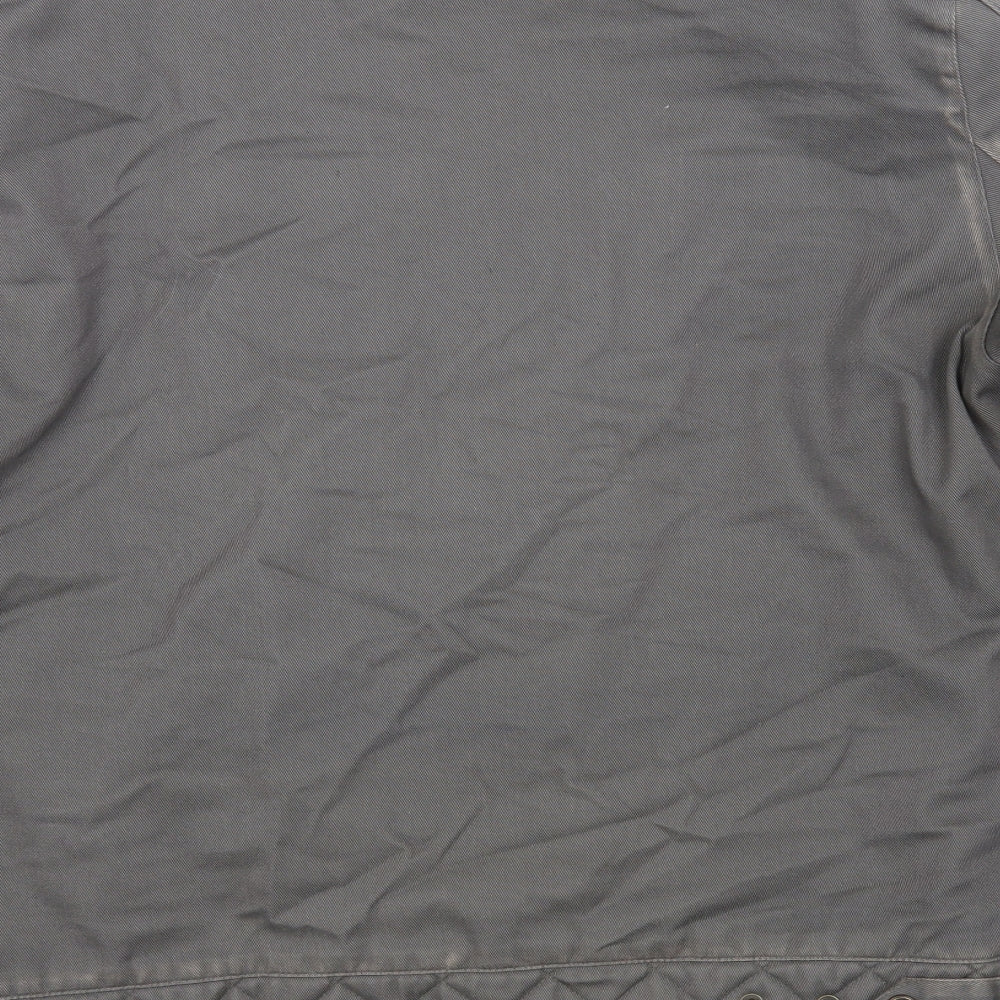 Segura Mens Grey Motorcycle Jacket Jacket Size 2XL Zip