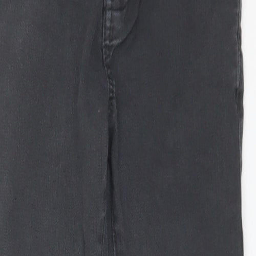 NEXT Boys Black Cotton Skinny Jeans Size 2-3 Years Regular Button