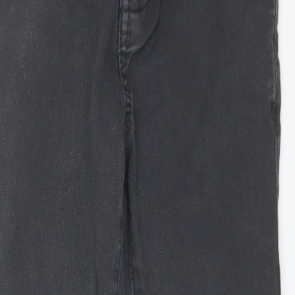 NEXT Boys Black Cotton Skinny Jeans Size 2-3 Years Regular Button