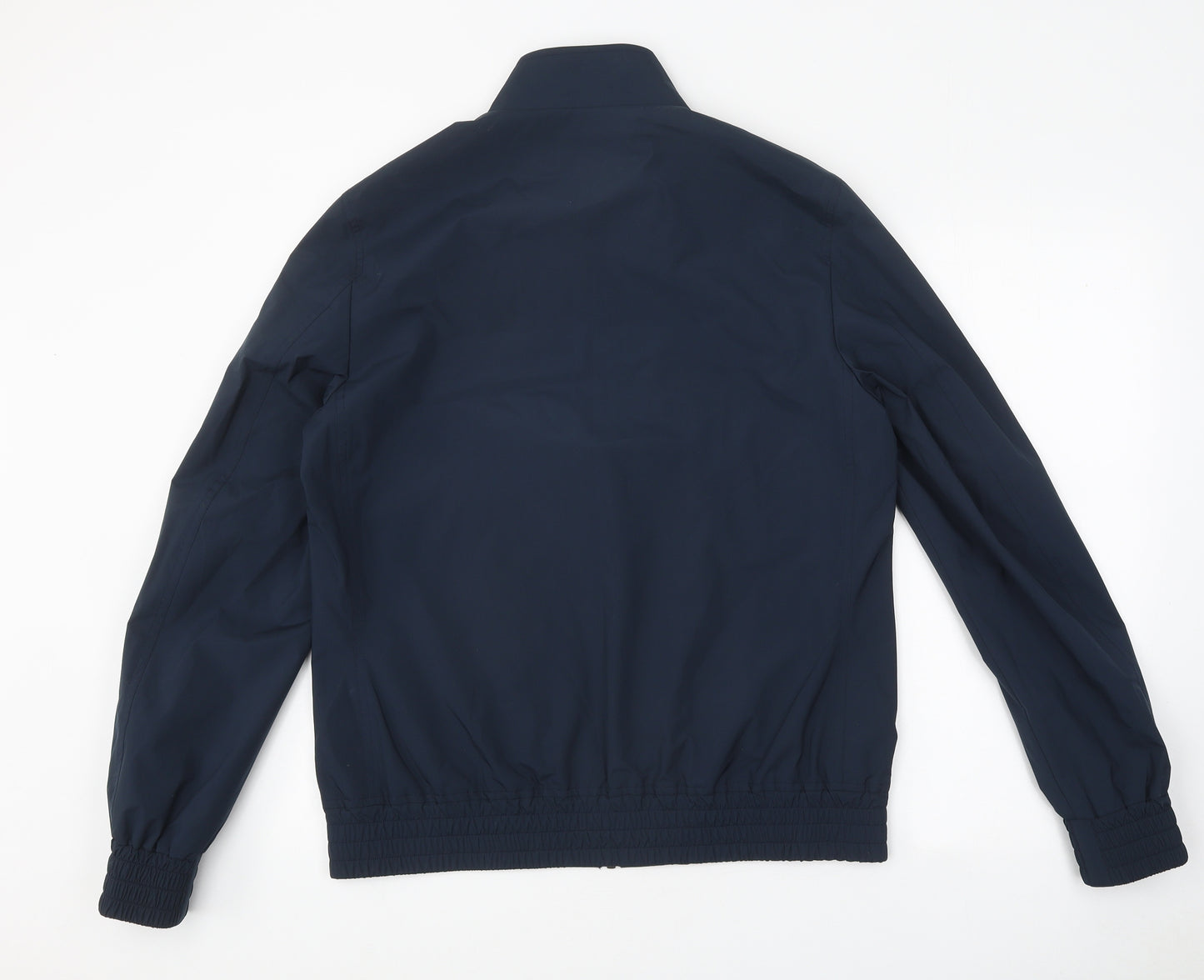 Guards London Mens Blue Herringbone Jacket Size L Zip