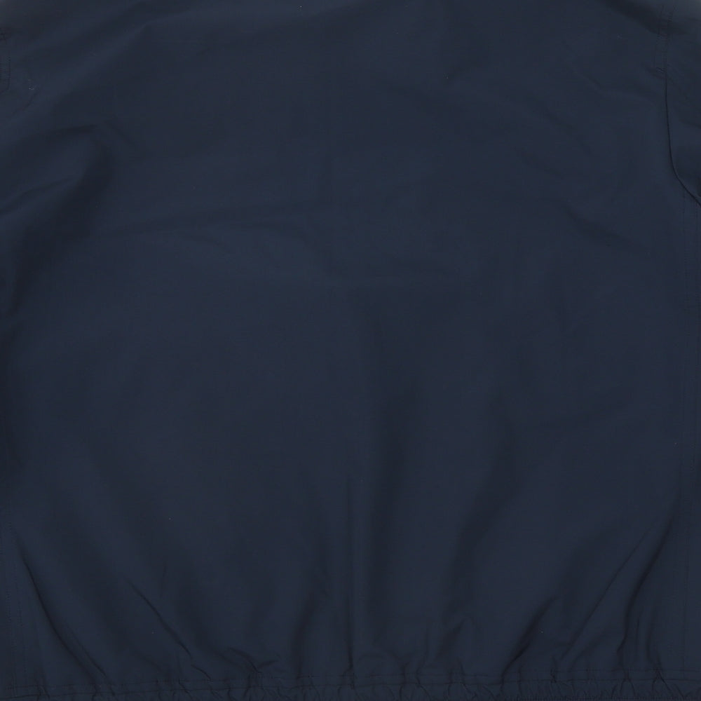 Guards London Mens Blue Herringbone Jacket Size L Zip