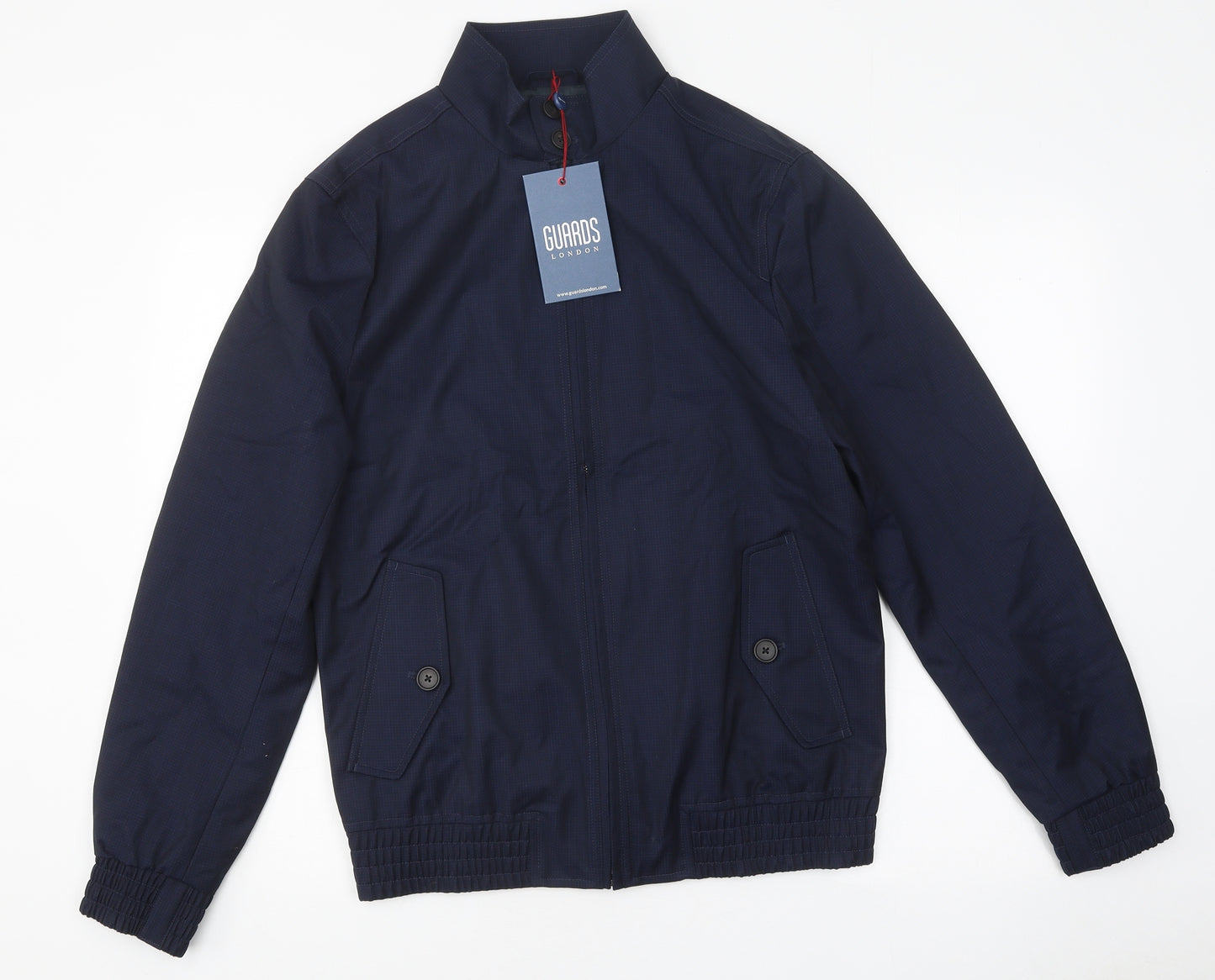 Guards London Mens Blue Jacket Size S Zip