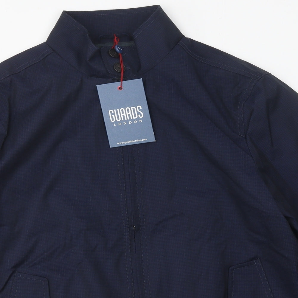 Guards London Mens Blue Jacket Size S Zip