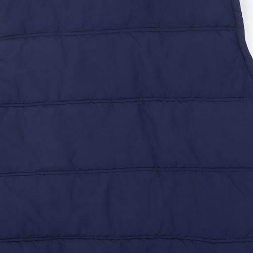 Lazy Jacks Mens Blue Gilet Jacket Size 3XL Zip