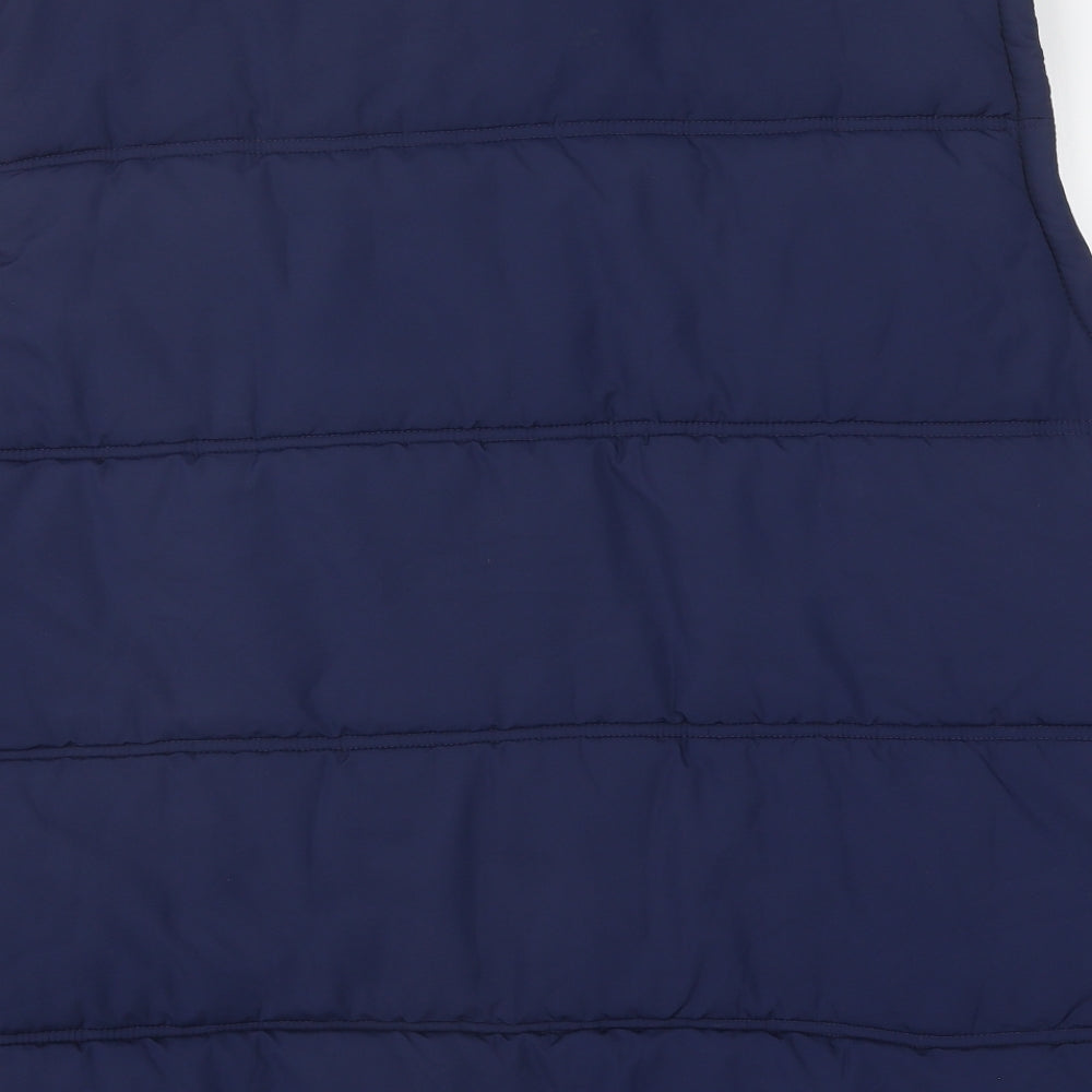 Lazy Jacks Mens Blue Gilet Jacket Size 3XL Zip