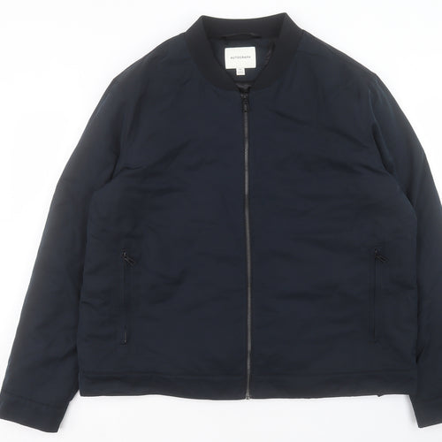 Autograph Mens Blue Jacket Size 2XL Zip