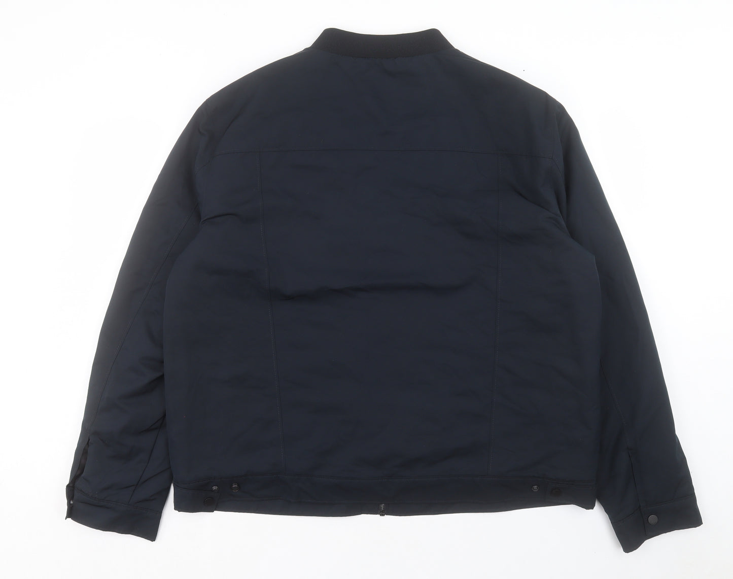 Autograph Mens Blue Jacket Size 2XL Zip